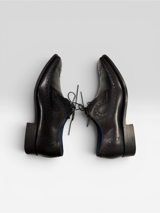 Barker Woody - Black Calf Derby Size 8.5 US Retail $450 main image 7